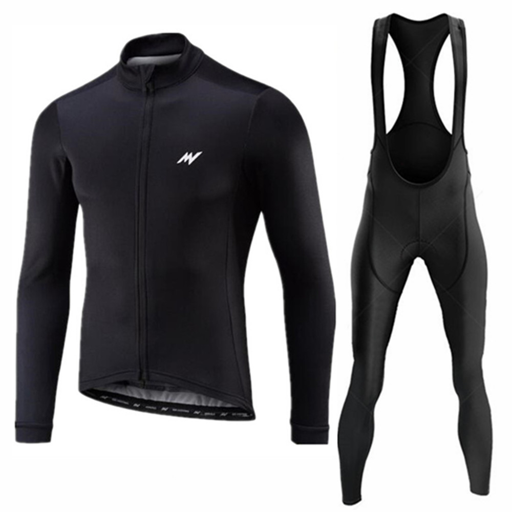 Cycling Bib Shorts - Morvelo 2026 Jesienny Zestaw Kolarski Męski