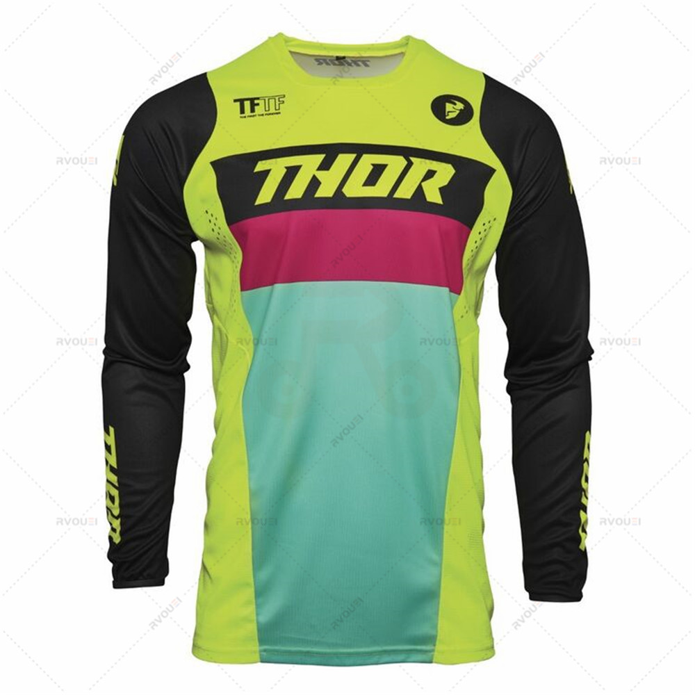 Koszulka do jazdy zjazdowej na – Cycling Gear Jersey recenzja i cena