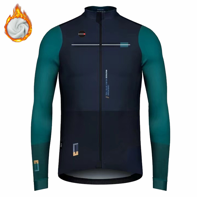 Zimowa kolarstwo męska z długi – Cycling Gear Jersey recenzja i cena